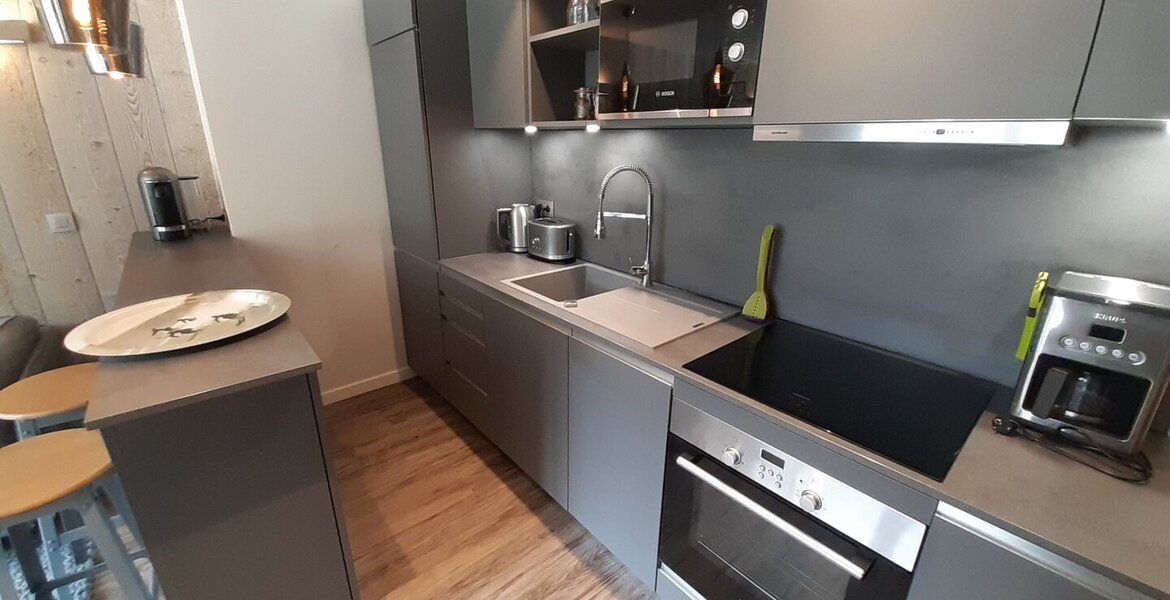 Flat renovated in 2018 with a surface area of 75m²