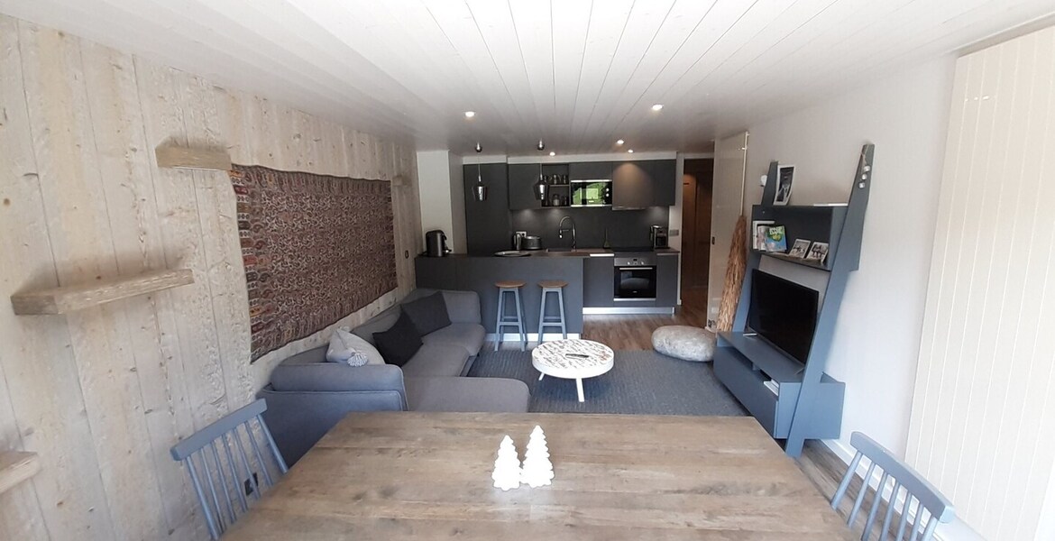 Flat renovated in 2018 with a surface area of 75m²