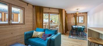 This apartment for rental has two rooms in Courchevel 1650