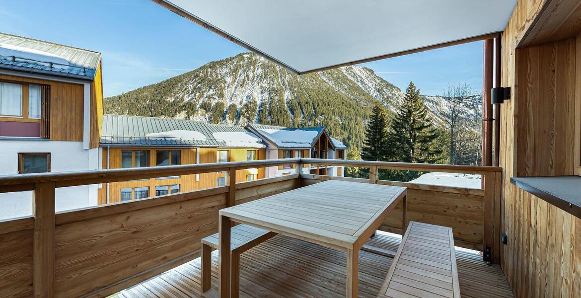 This apartment for rental has two rooms in Courchevel 1650