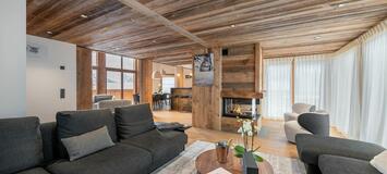 Este chalet es uno de los cuatro chalets en Courchevel 1550