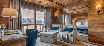 This luxury self-catering flat for rental in Méribel 