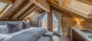 This luxury self-catering flat for rental in Méribel 