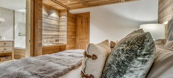 This luxury self-catering flat for rental in Méribel 
