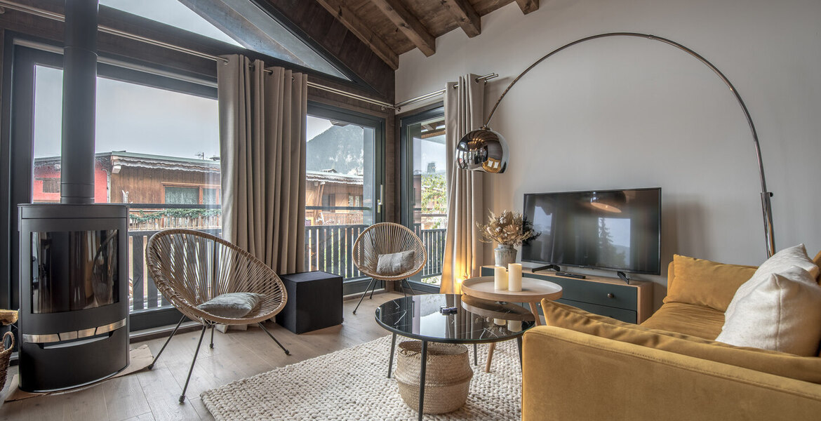 Very nice new apartment-chalet in the heart of Courchevel 