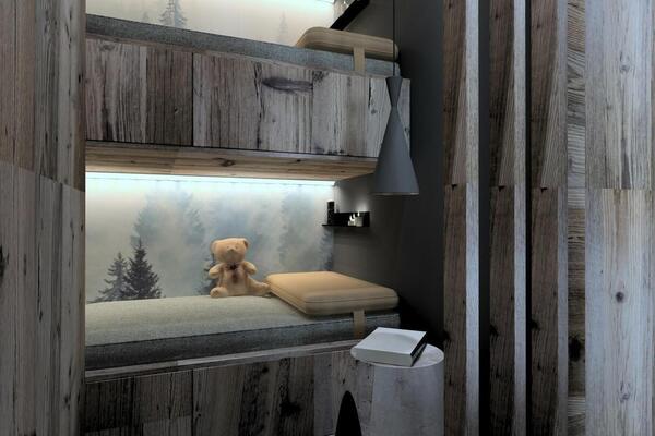 This wonderful apartment in Chenus, Courchevel 1850 