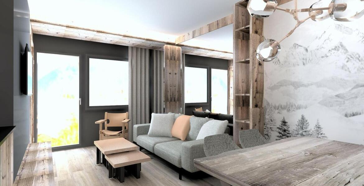 This wonderful apartment in Chenus, Courchevel 1850 