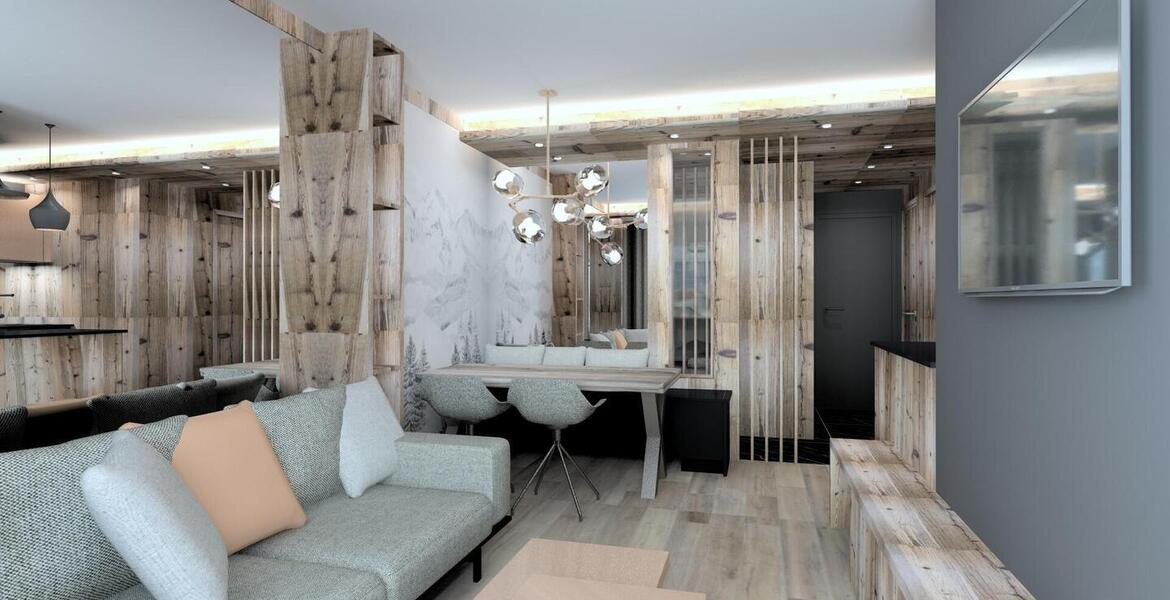 Este maravilloso apartamento en Chenus, Courchevel 1850