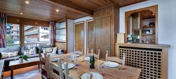 The apartment, with its 60sq.m, offers 2 bedrooms
