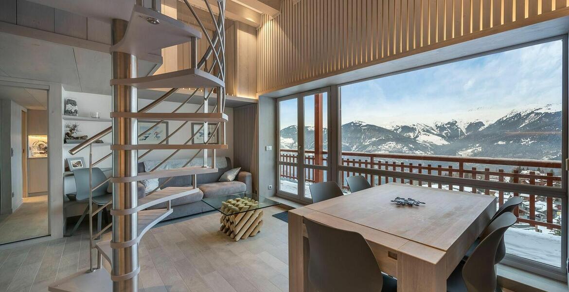 Appartement avec une superbe vue sur les montagnes à louer