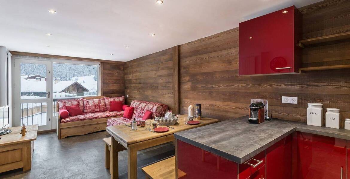 The apartment in Courchevel Moriond 1650 is for rental