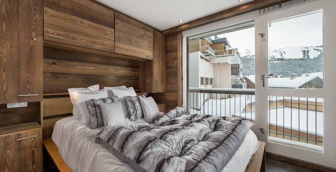 The apartment in Courchevel Moriond 1650 is for rental