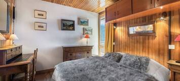 L'appartement est un grand deux chambres situé au Courchevel