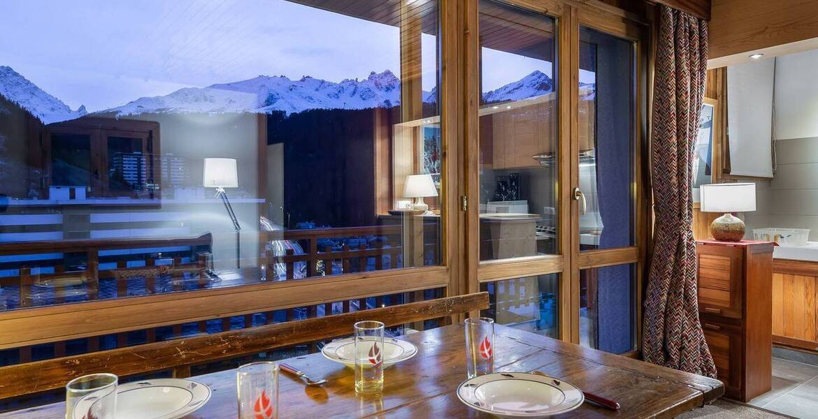 Appartement à Courchevel 1650 Moriond Ariondaz avec 1 chamb.