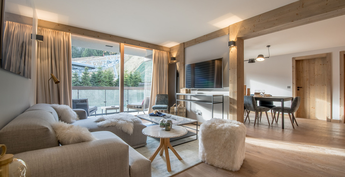 Flat located in Courchevel Village 1550 for rental