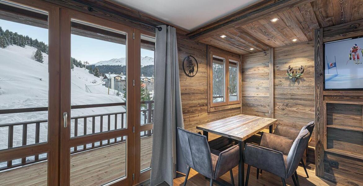 Acogedor apartamento está ubicado en Courchevel 1650 Moriond