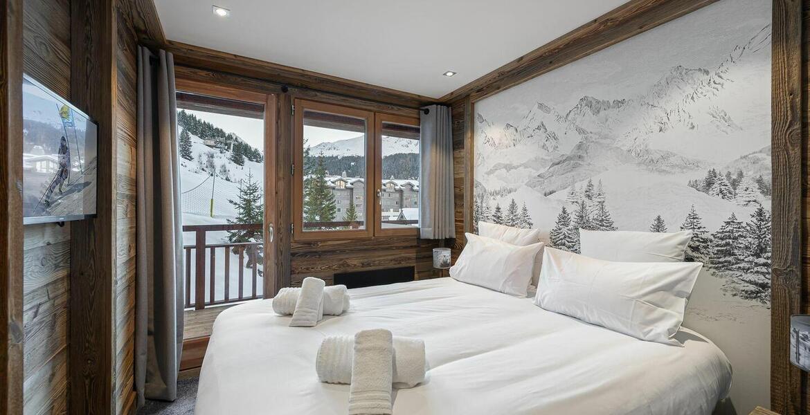 Acogedor apartamento está ubicado en Courchevel 1650 Moriond