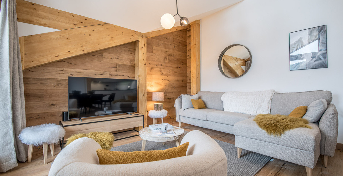 Apartamento de tres habitaciones en alquiler en Courchevel 