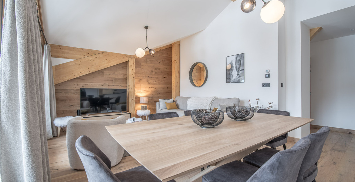 Apartamento de tres habitaciones en alquiler en Courchevel 