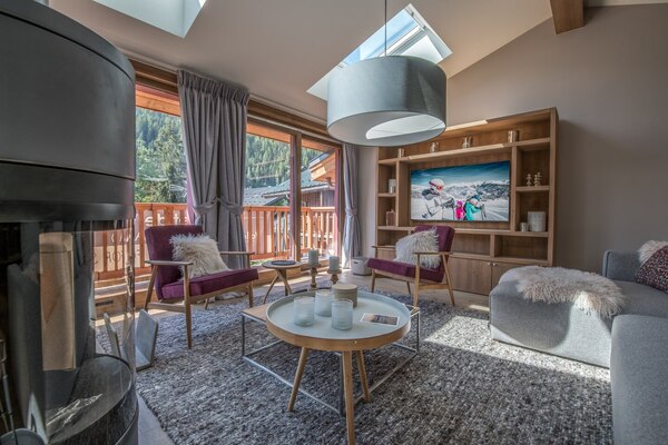 Superb new chalet with 126m² of living space in Courchevel