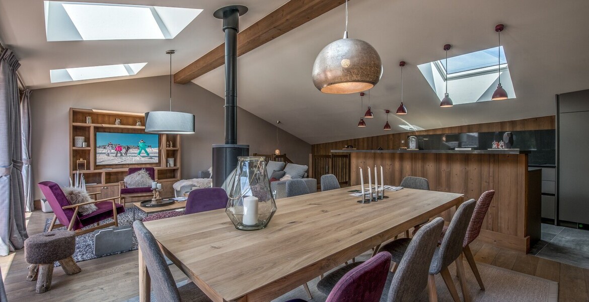 Superb new chalet with 126m² of living space in Courchevel