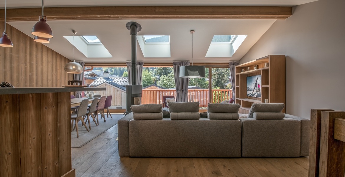 Superb new chalet with 126m² of living space in Courchevel