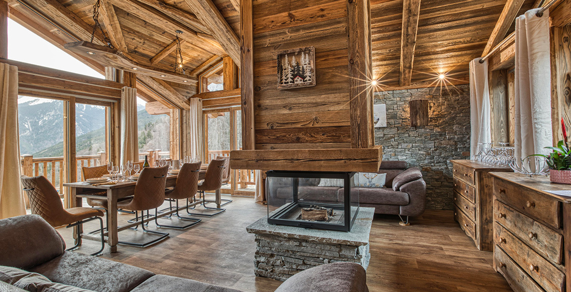 Chalet á MÉRIBEL à louer 130 m² 