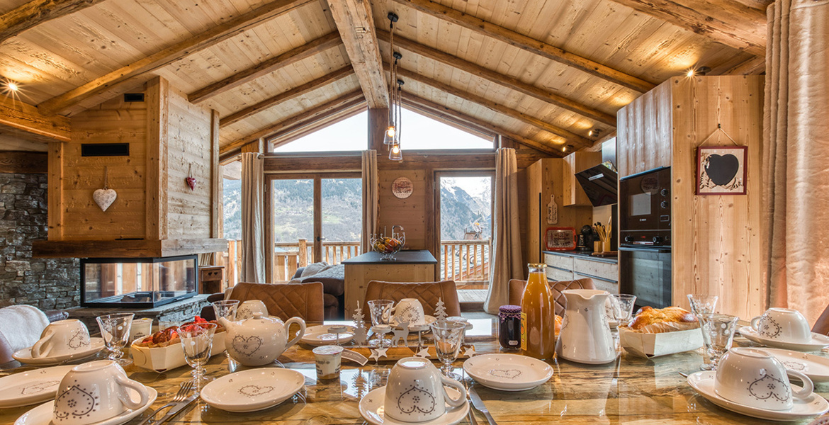 Chalet in Saint Bon for rent 130 sqm 4 bedrooms