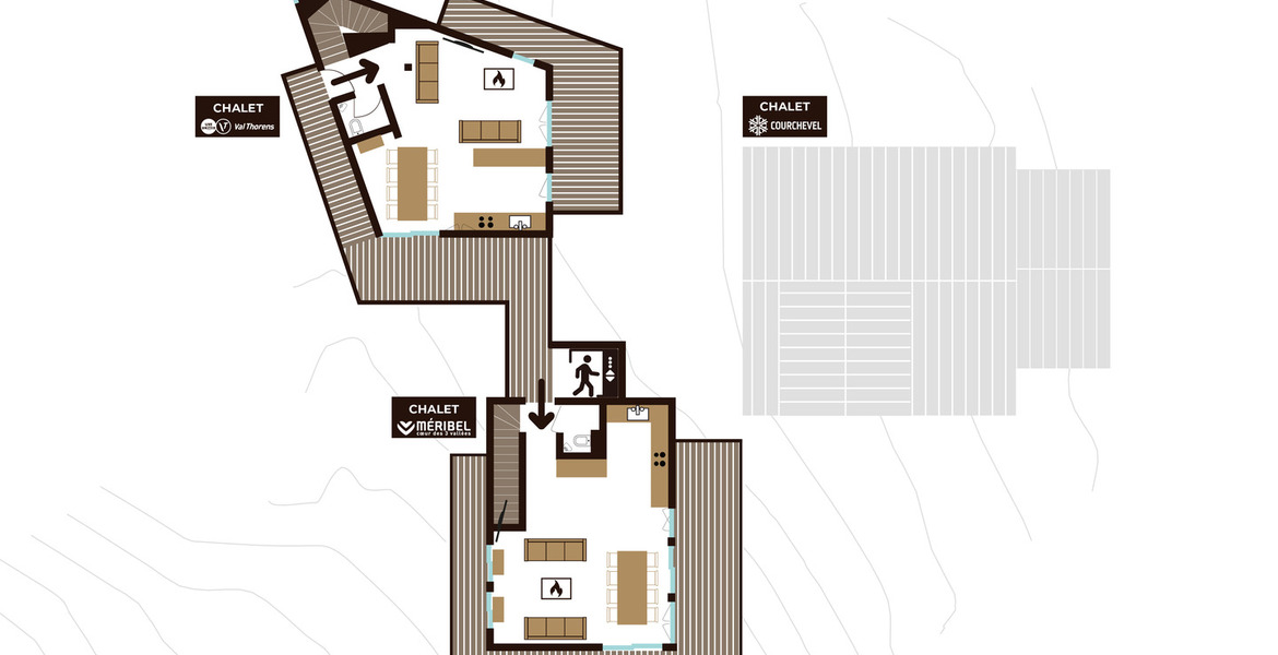 Шале в Сен-Бон в аренду 130 м² 4 спальни на 8 человек