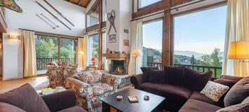 Chalet for rent in La Tania With its 6 bedrooms, 230 sqm