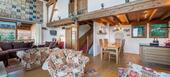 Chalet for rent in La Tania With its 6 bedrooms, 230 sqm