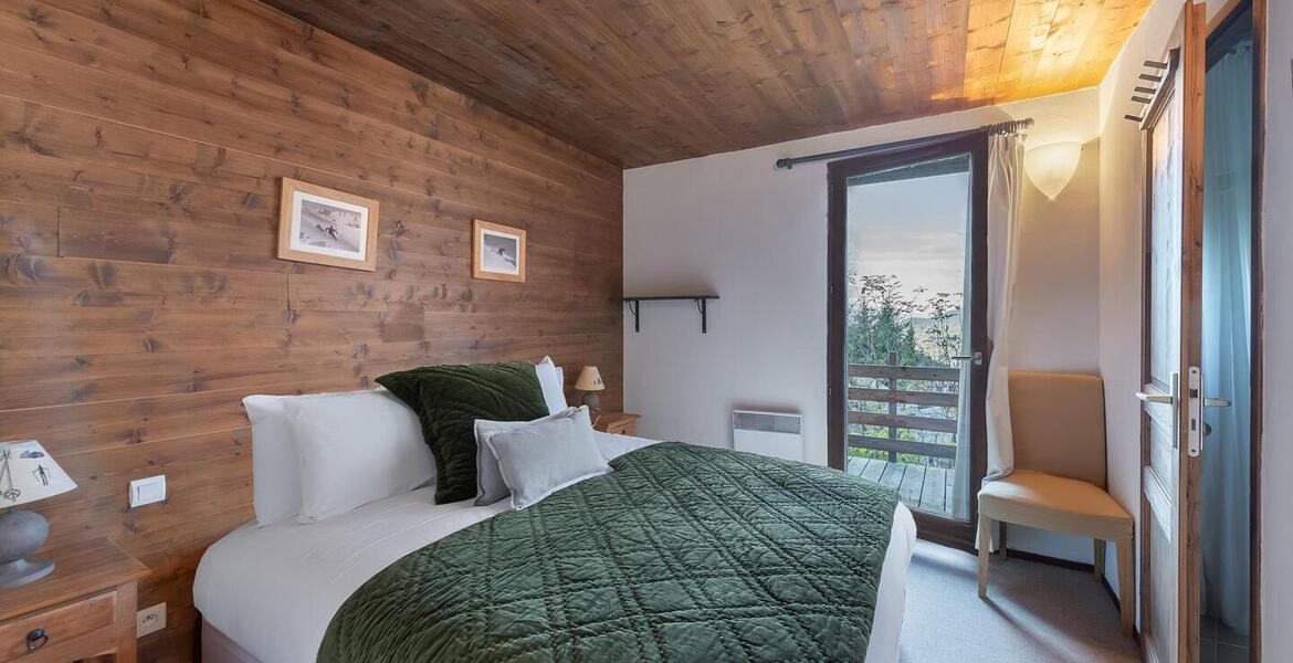 Chalet for rent in La Tania With its 6 bedrooms, 230 sqm