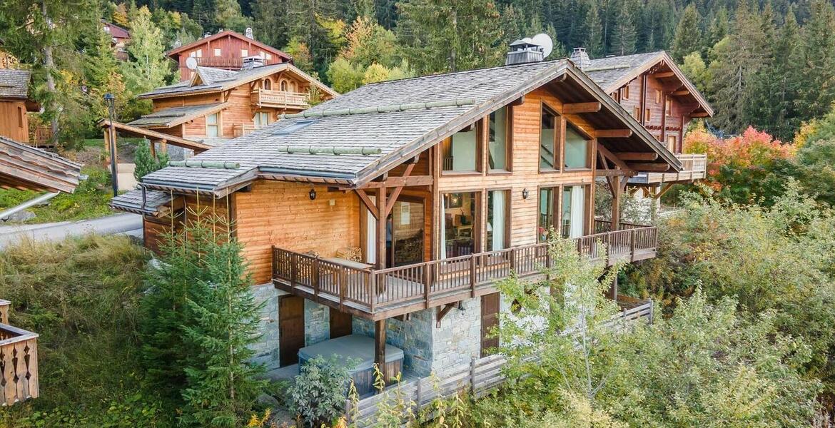 Chalet à louer à La Tania Avec ses 6 chambres, 230 m² 