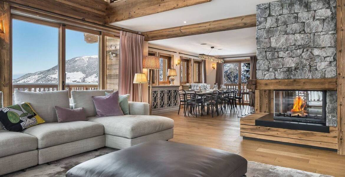 An exceptional chalet nestled in Courchevel 1650 Moriond 