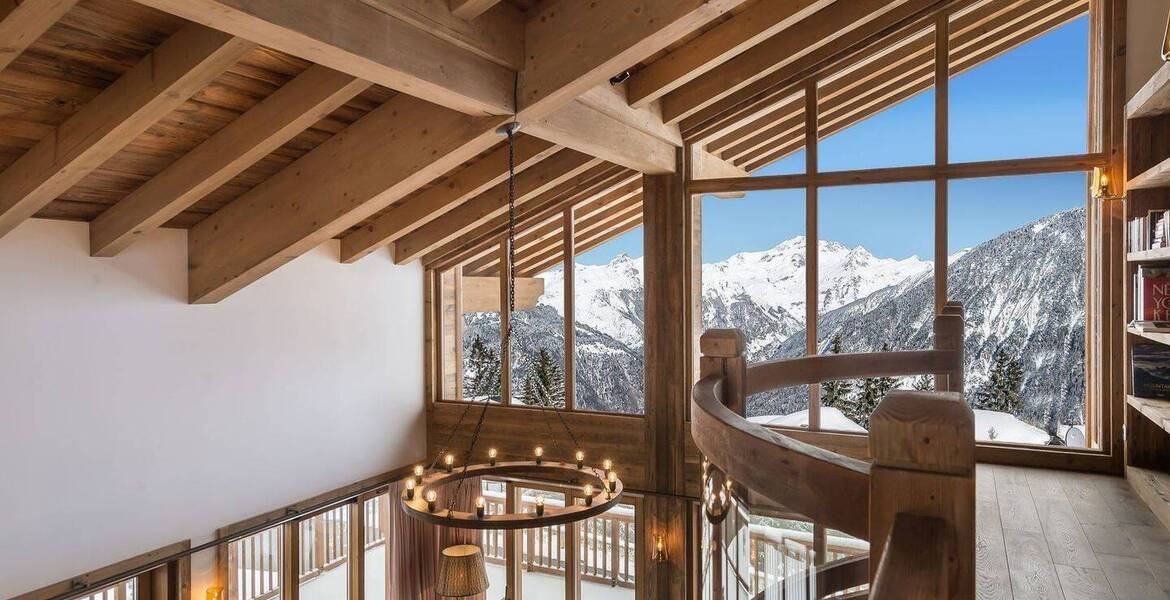 An exceptional chalet nestled in Courchevel 1650 Moriond 