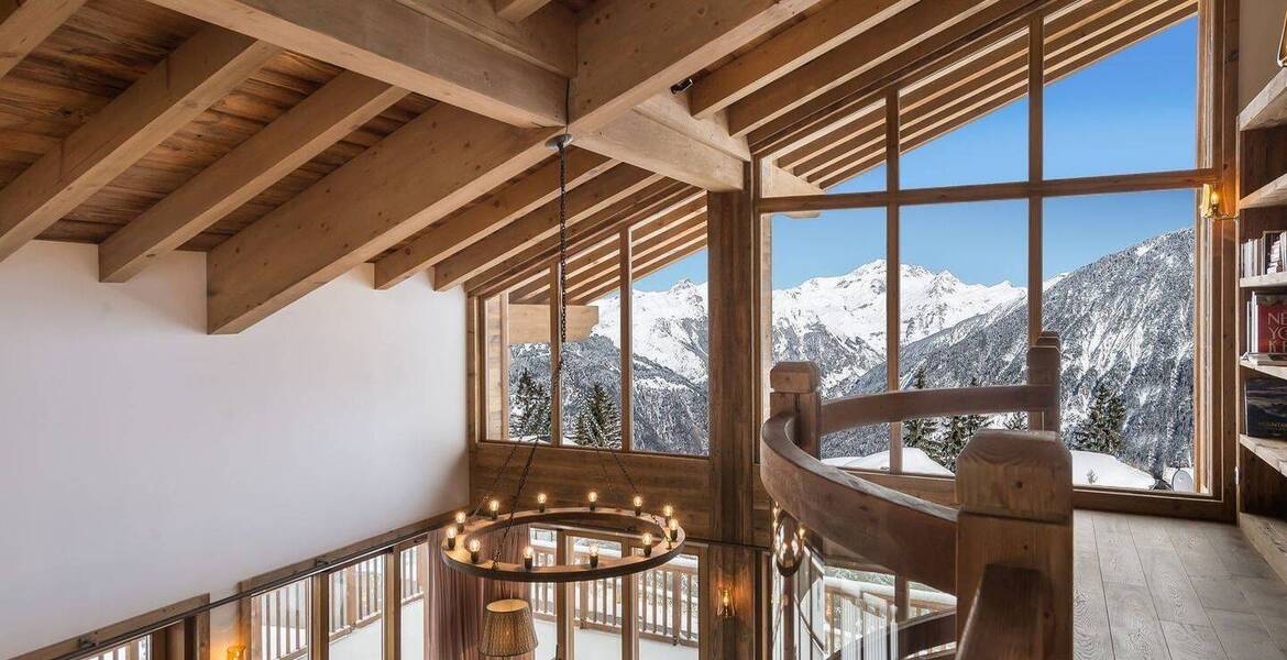 An exceptional chalet nestled in Courchevel 1650 Moriond 