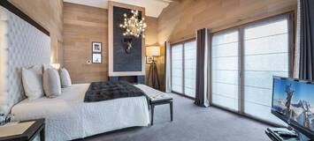 A luxury chalet with indoor pool for rent in Courchevel 1650