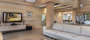 A luxury chalet with indoor pool for rent in Courchevel 1650