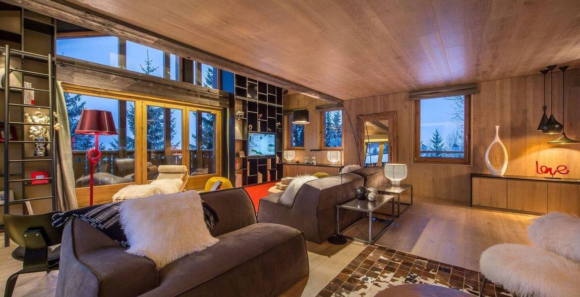 Chalet à louer à Courchevel 1650 Moriond de 400 m² et 5 cham