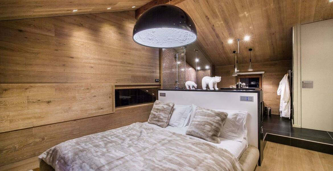 Chalet à louer à Courchevel 1650 Moriond de 400 m² et 5 cham