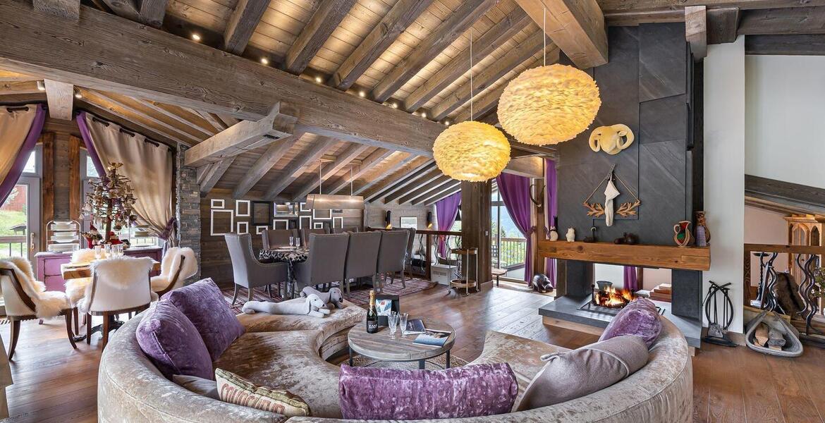 Chalet for rent in Courchevel 1650 Moriond with a pool