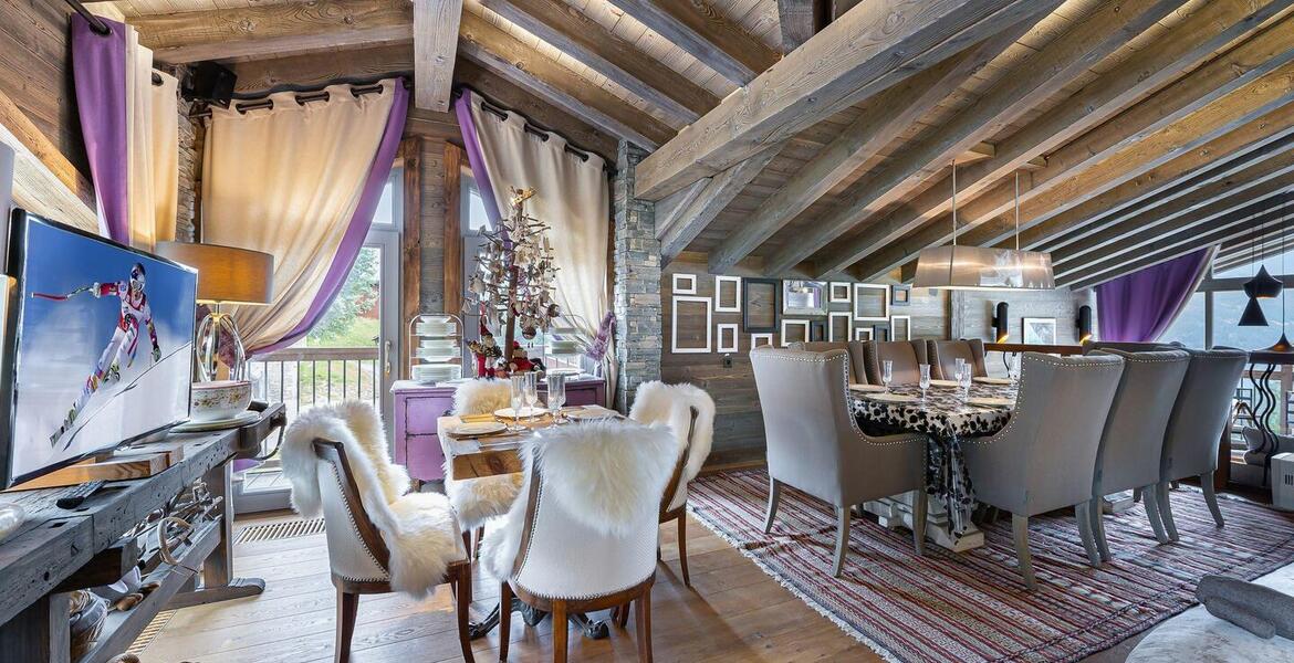 Chalet for rent in Courchevel 1650 Moriond with a pool