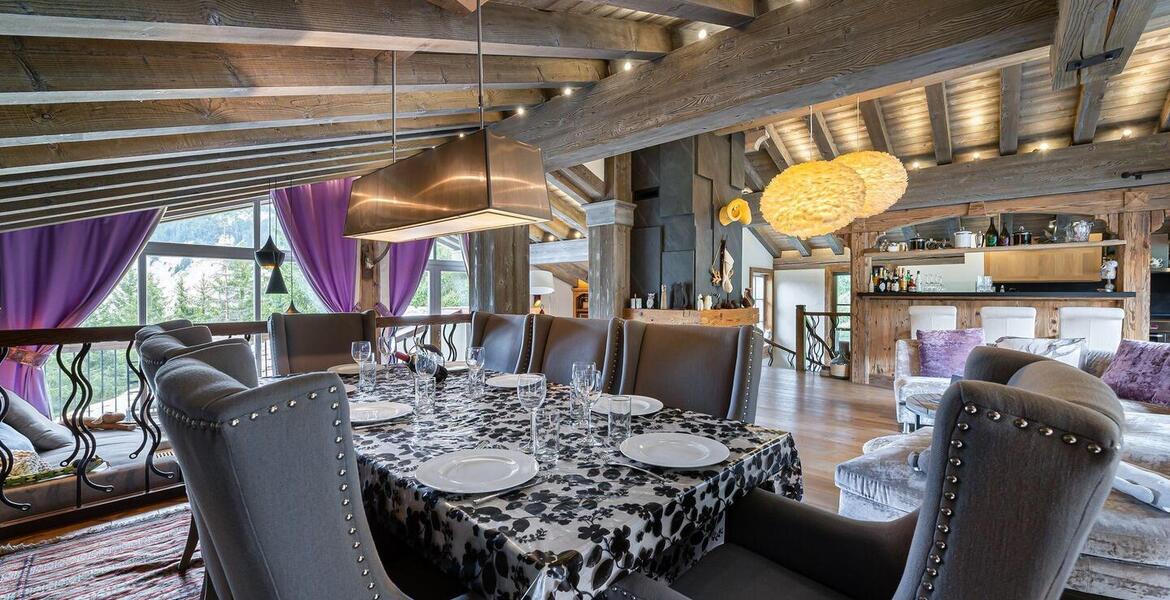 Chalet for rent in Courchevel 1650 Moriond with a pool