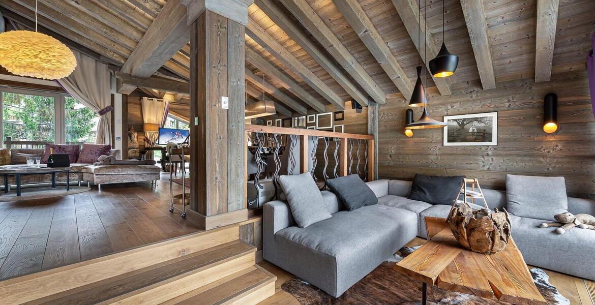 Chalet for rent in Courchevel 1650 Moriond with a pool