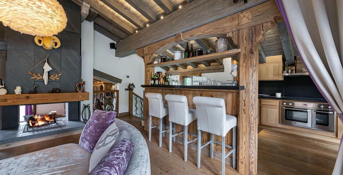 Chalet for rent in Courchevel 1650 Moriond with a pool