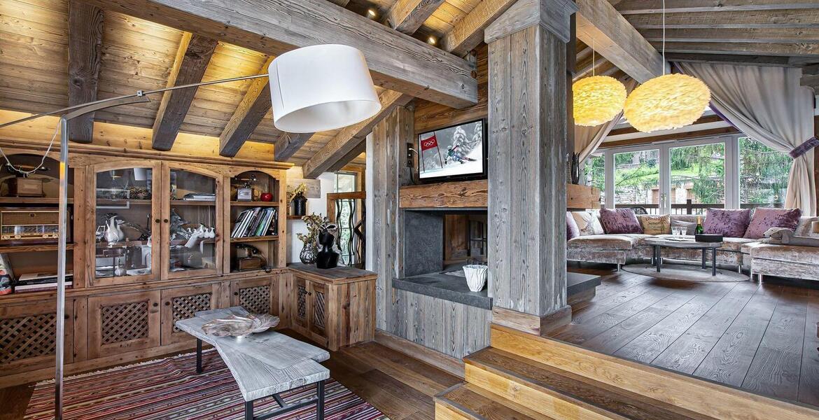 Chalet for rent in Courchevel 1650 Moriond with a pool