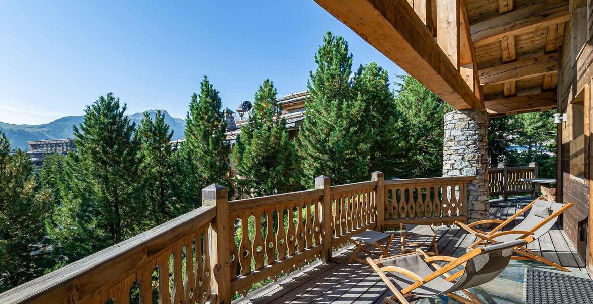 Chalet for rent in Courchevel 1850 Nogentil with a pool, spa