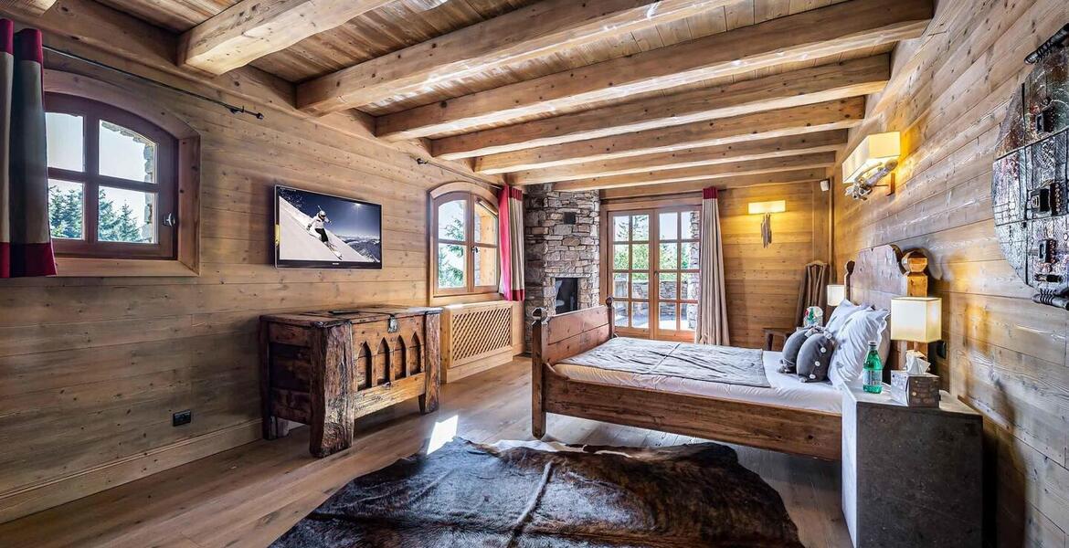 Chalet for rent in Courchevel 1850 Nogentil with a pool, spa