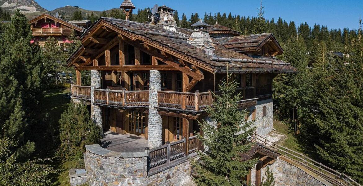 Chalet for rent in Courchevel 1850 Nogentil with a pool, spa