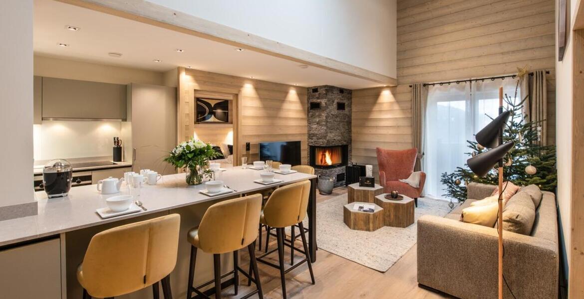 This apartment in Courchevel 1650 Moriond is for rental 